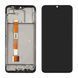 Дисплей Vivo Y15S с сенсором и корпусной рамкой в сборе High Quality Black