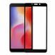 Защитное стекло Xiaomi Redmi 6/6А Полный клей / Full Glue Black