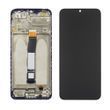 Дисплей Xiaomi Poco C40 з сенсором та корпусною рамкою у зборі High Quality Black