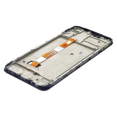 Дисплей Vivo Y20 с сенсором и корпусной рамкой в сборе High Quality Black