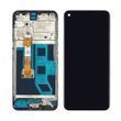Дисплей Oppo A53 с сенсором и корпусной рамкой в сборе High Quality Black