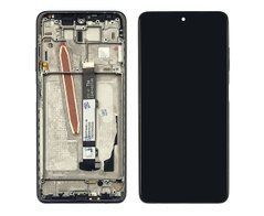 Дисплей Xiaomi Poco X3 з сенсором та корпусною рамкою у зборі High Quality Black