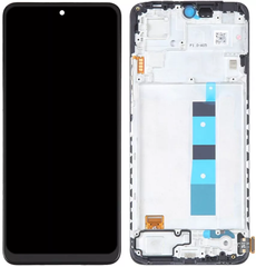 Дисплей Xiaomi Redmi Note 12 (4G) з сенсором та корпусною рамкою у зборі High Quality Black