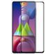 Захисне скло Samsung Galaxy M51 Повний клей / Full Glue Black