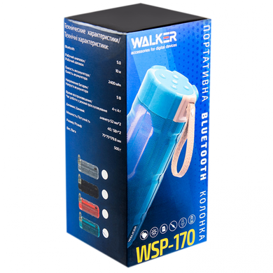 Портативна колонка WALKER WSP-170 (black)