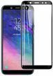 Захисне скло Samsung Galaxy A6 Plus 2018 Повний клей / Full Glue Black