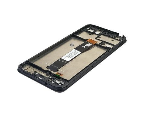 Дисплей Xiaomi Redmi 12C з сенсором та корпусною рамкою у зборі High Quality Black