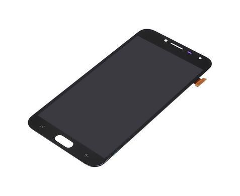 Дисплей Samsung J400/J4 (2018) з сенсором у зборі High Quality Black OLED