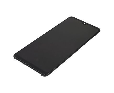 Дисплей Samsung Galaxy A31/A315 (2020) з сенсором і корпусною рамкою у зборі High Quality Black OLED