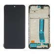 Дисплей Xiaomi Redmi Note 12S з сенсором та корпусною рамкою у зборі High Quality Black Oled