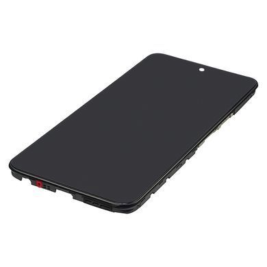 Дисплей INFINIX Hot 20 с сенсором и корпусной рамкой в сборе High Quality Black