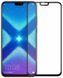 Захисне скло Huawei Honor 8X Повний клей / Full Glue Black WALKER