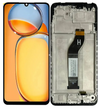 Дисплей Xiaomi Redmi 13C с сенсором и корпусной рамкой в сборе High Quality Black