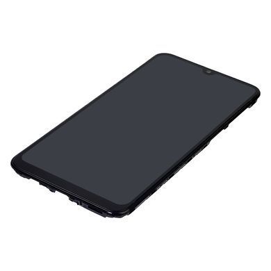 Дисплей Samsung Galaxy M30 (M305) с сенсором и корпусной рамкой в сборе High Quality Black OLED