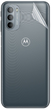 Защитная гидрогелевая пленка на заднюю панель для Motorola G31 HD Глянцевая
