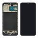 Дисплей Samsung Galaxy M30 (M305) с сенсором и корпусной рамкой в сборе High Quality Black OLED