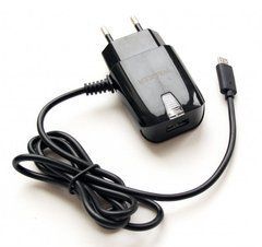 Зарядное устройство WALKER WH-22 Micro-USB connector+USB (2A) Black