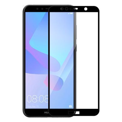 Защитное стекло Huawei Honor 7A Pro Полный клей / Full Glue Black WALKER