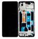 Дисплей Oppo A40 з сенсором та корпусною рамкою у зборі High Quality Black