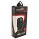 Зарядное устройство WALKER WH-22 Type-C connector+USB (2A) Black
